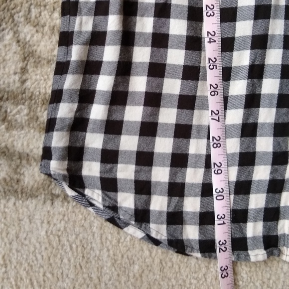 Madewell buffalo plaid Courier shirt dress XS - Picture 6 of 8